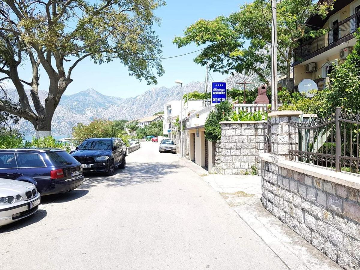 קוטור Montenegro Apartments - Private Beach מראה חיצוני תמונה
